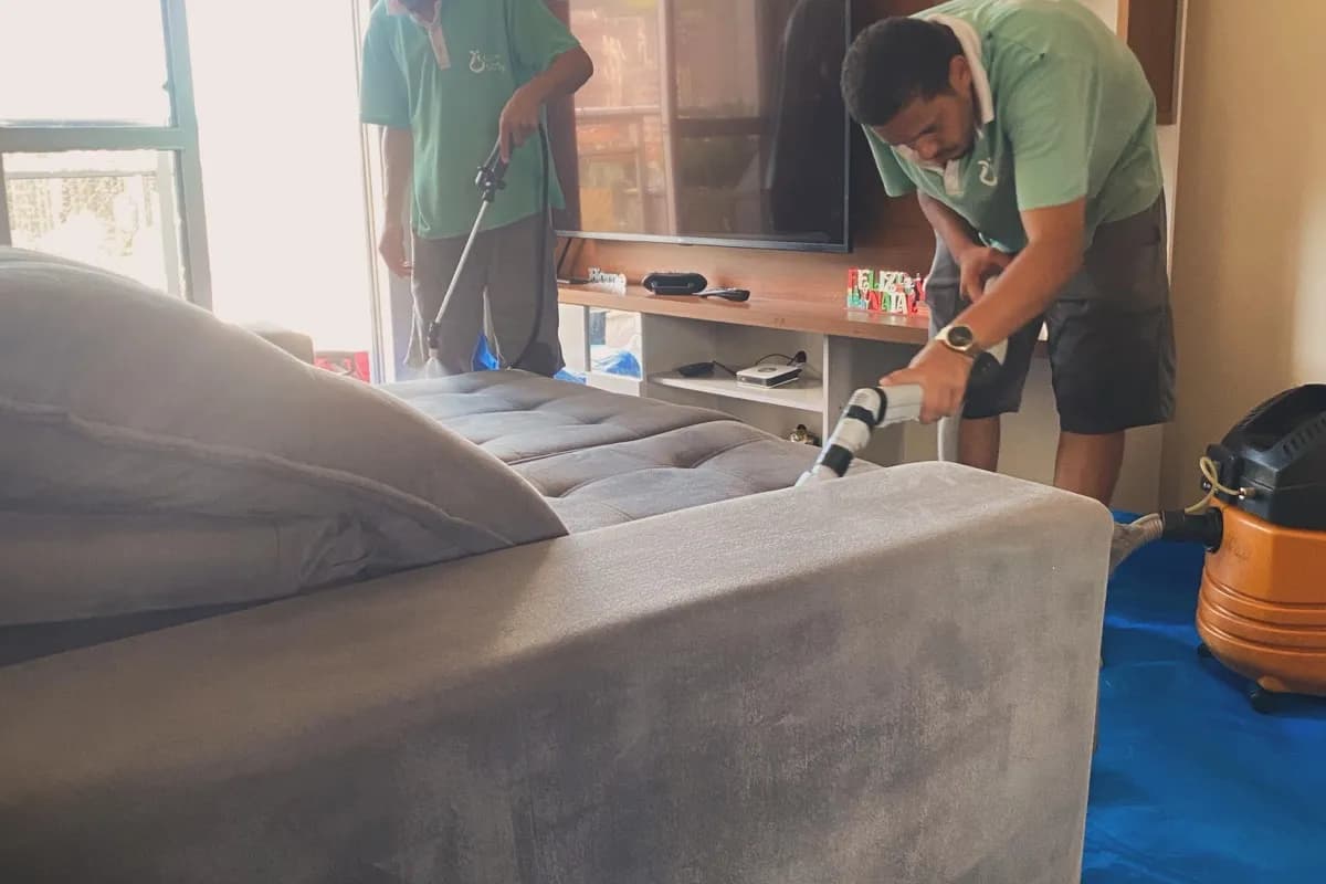 Lavagem de Sofá em Juiz de Fora - CleanSOS JF